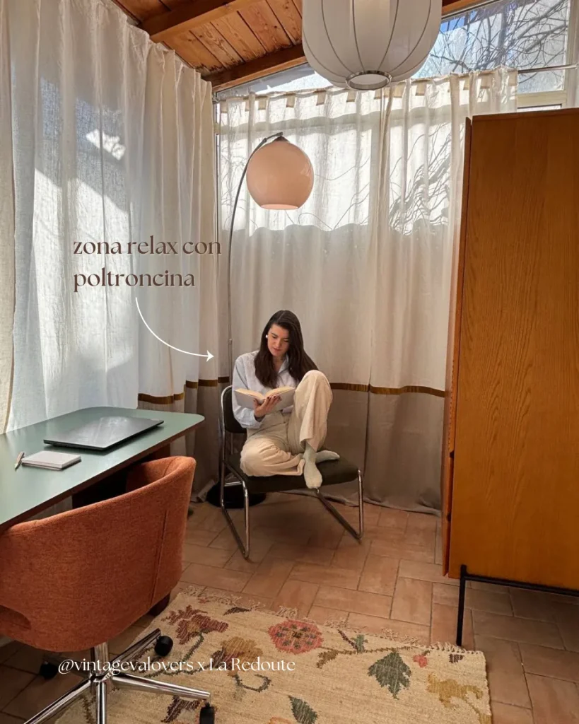 zona relax con poltroncine - studio home vintage